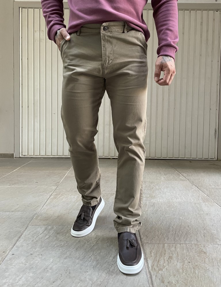 Blackout Ανδρικό πούρο παντελόνι καπαρντίνα Chinos BO1909P